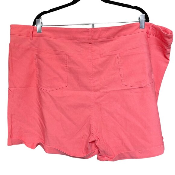 4X (fit like 3X) Cuffed Colored Shorts with Pockets NWT - Picture 4 of 8